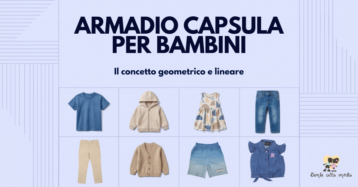 Armadio Capsula Bambini: Guida pratica per un guardaroba comodo e alla moda