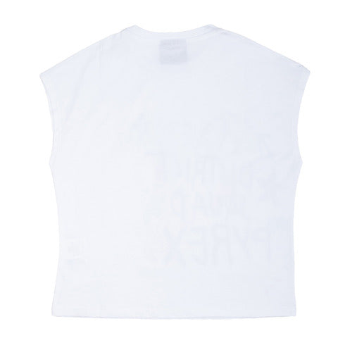 Pyrex T-Shirt bianca manica corta ragazza