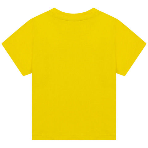 Hugo Boss T-shirt gialla manica corta