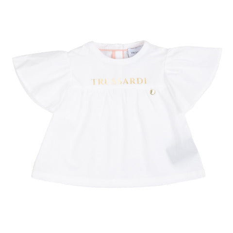 Camicia Blouse bianca da neonata / bambina