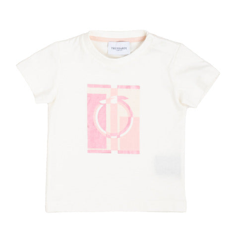Trussardi T-shirt manica corta neonata