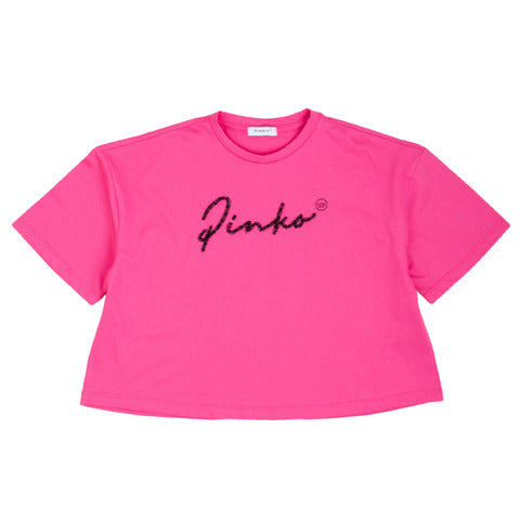 Pinko T-Shirt manica corta fucsia ragazza