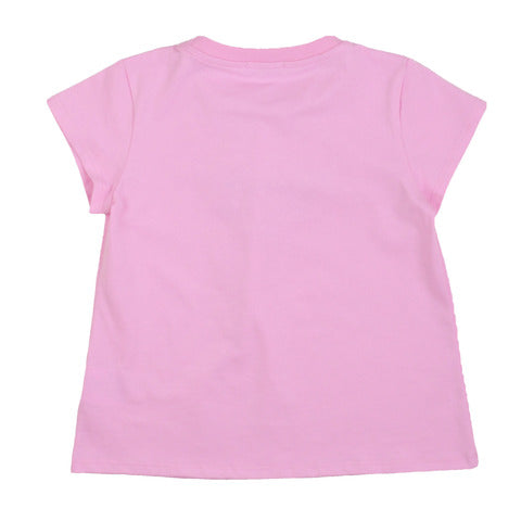 Pinko T-Shirt rosa manica corta bambina