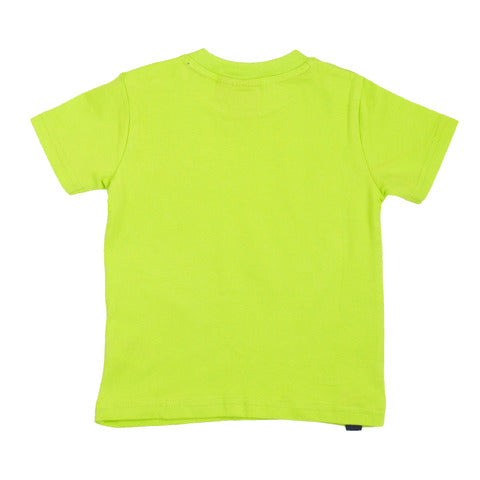 Sergio Tacchini neonato bambino T-shirt verde manica corta