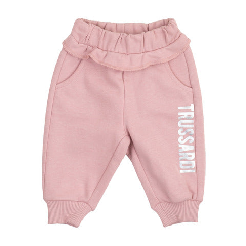 Trussardi Pantaloni rosa royal neonata bambina