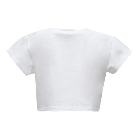 Fun & Fun T-Shirt manica corta bianca bambina