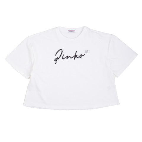 Pinko T-Shirt bianca da ragazza
