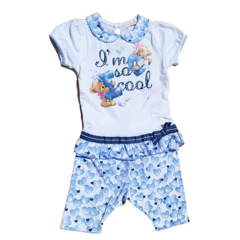 Lollitop Completo t-shirt e pinocchietti neonata