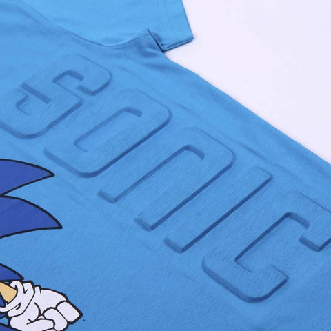 Sonic T-shirt 3D blu