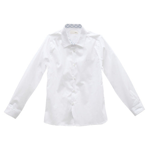 Camicia bianca da cerimonia per neonati