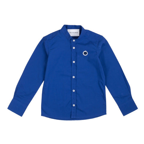Camicia blu Trussardi per bambini