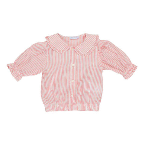 Camicia rosa da bambina