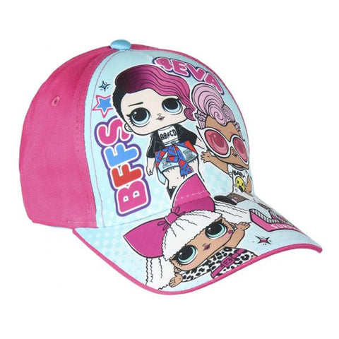 LOL Surprise cappello con visiera fucsia bambina