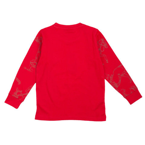 Beverly Hills Polo Club Red long sleeve t-shirt