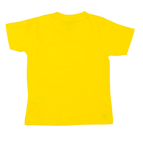 Sergio Tacchini neonato bambino T-shirt gialla manica corta