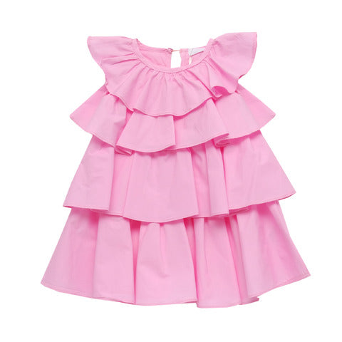 Fun & Fun Vestito rosa neonata bambina