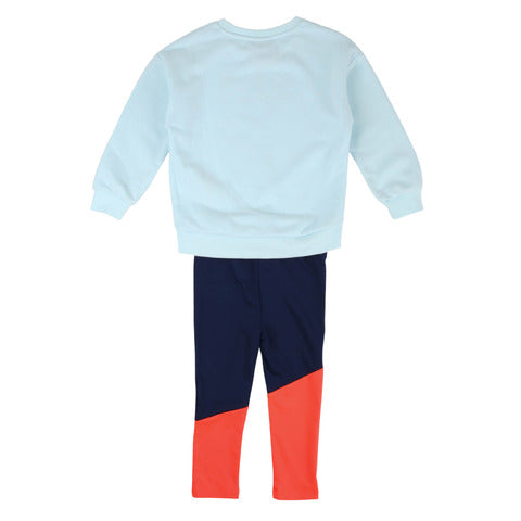 Nike Tuta estiva azzurra neonata bambina
