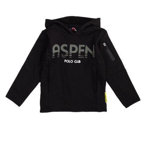 Aspen polo club Black hooded sweatshirt