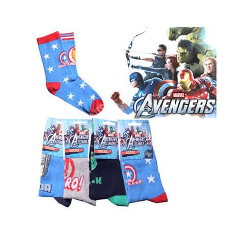 Marvel Avengers supereroi calzini bambini