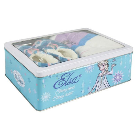 Ensemble d'hiver Frozen II dans une boîte en métal
