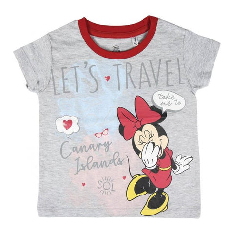 Disney Minnie Short Sleeve T-Shirt for Girls