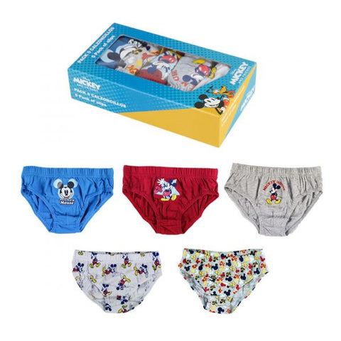 Topolino Set 5 mutandine per bambini