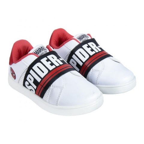 Spiderman white shoes