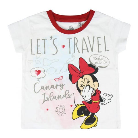 Disney Minnie Short Sleeve T-Shirt for Girls