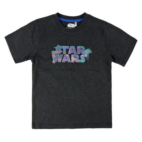 Star Wars T-shirt manica corta con logo lucente