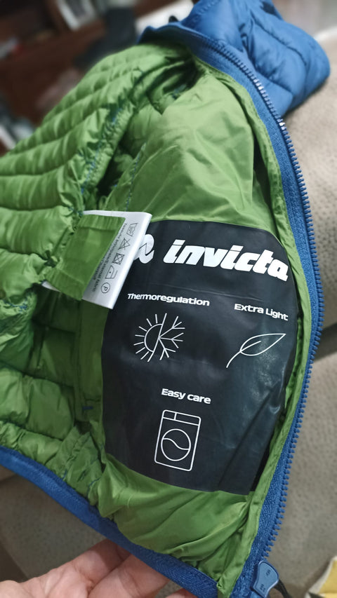 Invicta Giubbotto basico blu chiaro bambino ragazzo