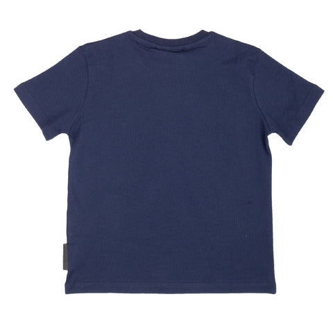 Neil Barrett T-Shirt blu manica corta bambino ragazzo
