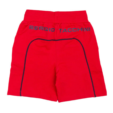Sergio Tacchini Bermuda rossa bambino