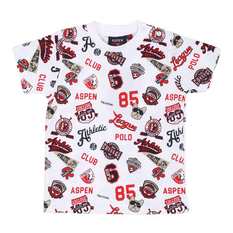 Aspen Polo Club T-Shirt manica corta neonato bambino