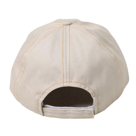 MSGM Cappello berretto beige unisex