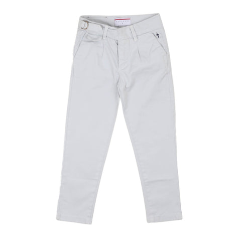 Paciotti Pantaloni in raso grigio neonato bambino