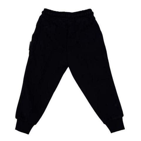 John Richmond Pantaloni in felpa nero neonato bambino