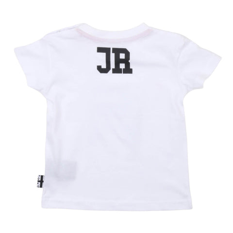 John Richmond T-shirt manica corta bianca neonato