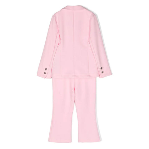 John Richmond Completo giacca e pantaloni rosa
