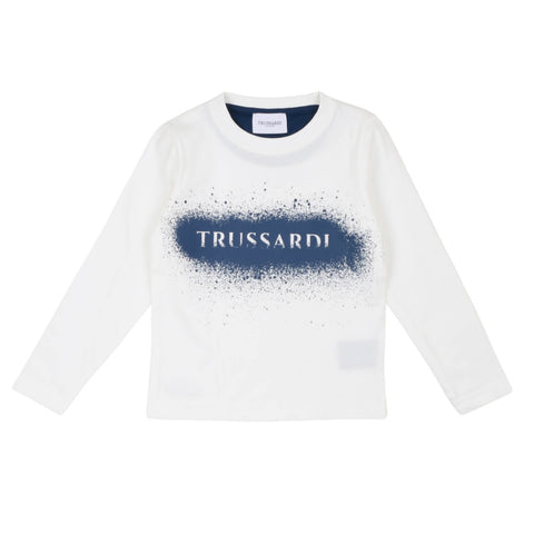 Trussardi T-shirt manica lunga Hester neonato