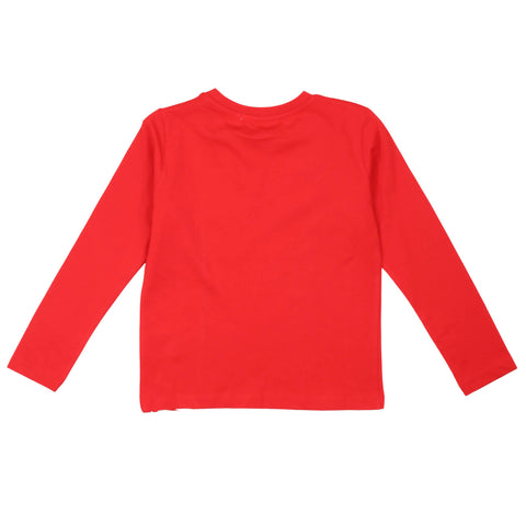 Paciotti T-shirt manica lunga rossa bambino ragazzo