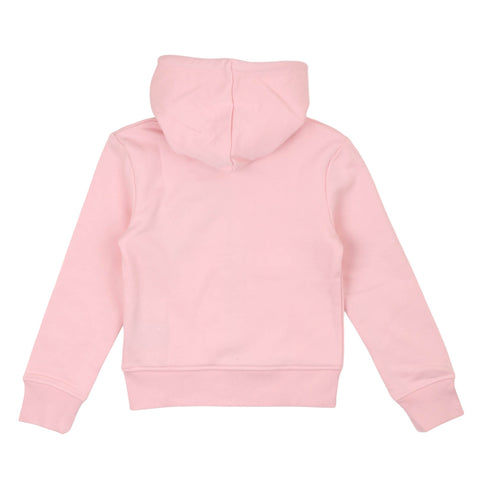 Trussardi Felpa con cappuccio rosa bambina ragazza