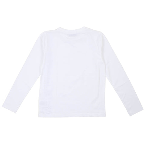 Paciotti T-shirt manica lunga bianca bambino ragazzo