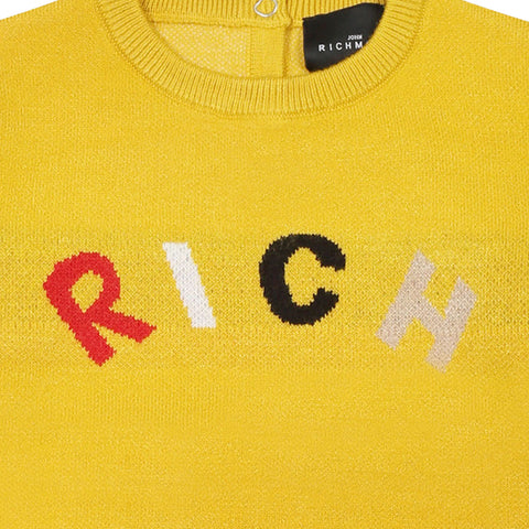 John Richmond Maglione giallo Ediw neonato
