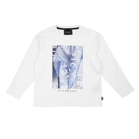 John Richmond T-Shirt Hilda bianca bambino