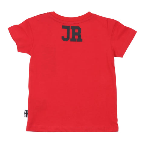 John Richmond T-shirt manica corta rossa neonato bambino