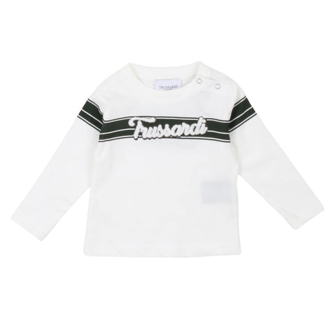 Trussardi T-shirt manica lunga Cecil neonato