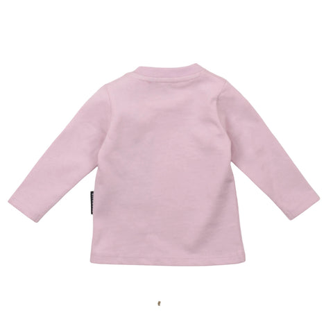 John Richmond t-shirt manica lunga lilla bimbo, retro senza stampa