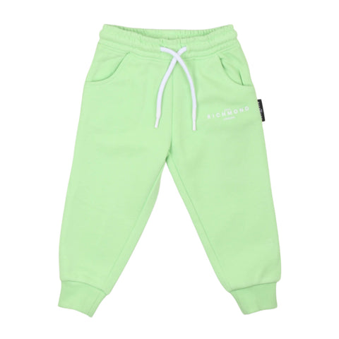 John Richmond  Pantaloni in felpa verde neonato bambino