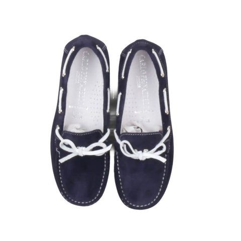 Carlo Pignatelli Mocassini blu bambino