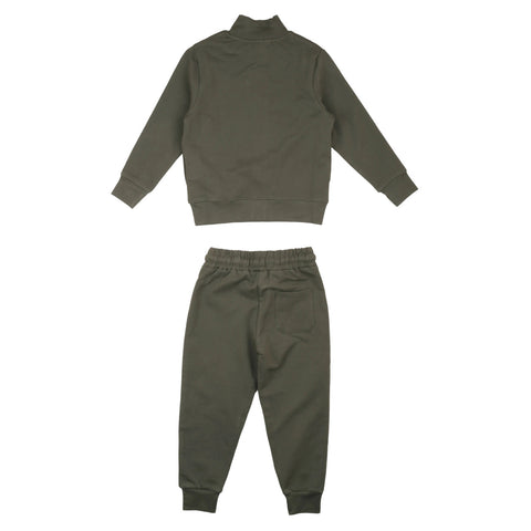 Givova Completo Felpa con zip e cappuccio + pantaloni bambino